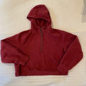 Lululemon Scuba Oversized Half-zip Hoodie